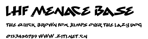 LHF Menace Base.ttf字體轉換器圖片