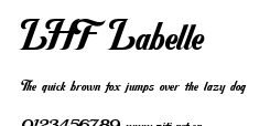LHF Labelle.ttf字體轉換器圖片