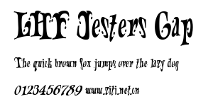LHF Jesters Cap.ttf字體轉換器圖片