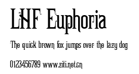 LHF Euphoria.ttf字體轉換器圖片