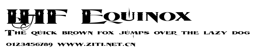 LHF Equinox.ttf字體轉換器圖片