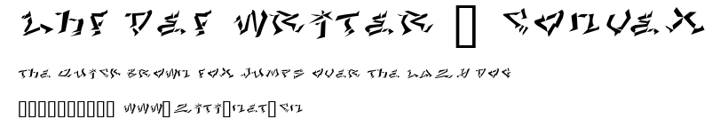 LHF Def Writer | CONVEX.ttf字體轉換器圖片