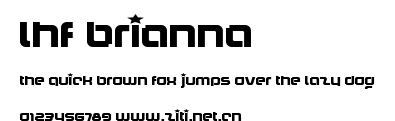 LHF Brianna.ttf字體轉換器圖片