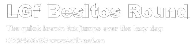 LGf Besitos Round.otf字體轉換器圖片