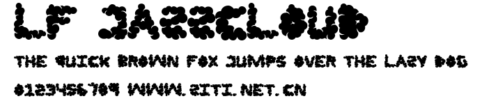 LF Jazzcloud.ttf字體轉換器圖片