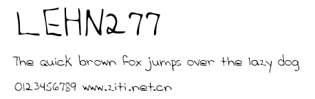 LEHN277.ttf字體轉換器圖片