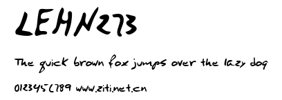 LEHN273.ttf字體轉換器圖片