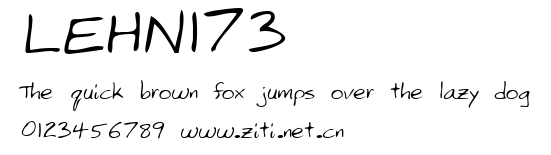 LEHN173.ttf字體轉換器圖片