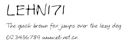 LEHN171.ttf字體轉換器圖片
