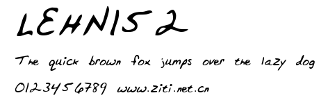 LEHN152.ttf字體轉換器圖片