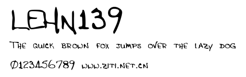 LEHN139.ttf字體轉換器圖片