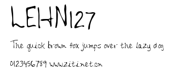 LEHN127.ttf字體轉換器圖片