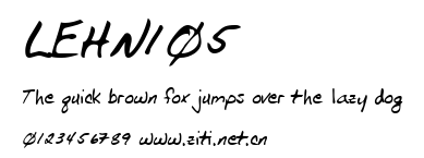 LEHN105.ttf字體轉換器圖片