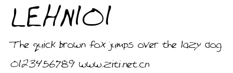LEHN101.ttf字體轉換器圖片