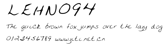 LEHN094.ttf字體轉換器圖片