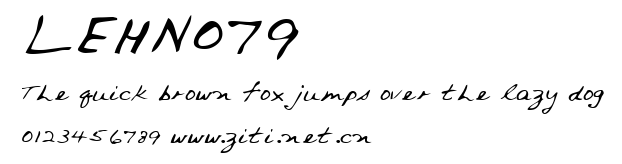 LEHN079.ttf字體轉換器圖片