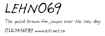 LEHN069.ttf字體轉換器圖片