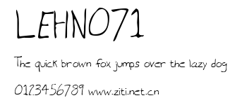 LEHN071.ttf字體轉換器圖片