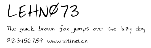 LEHN073.ttf字體轉換器圖片