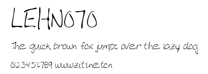 LEHN070.ttf字體轉換器圖片