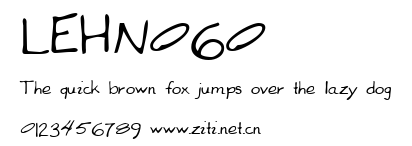 LEHN060.ttf字體轉換器圖片