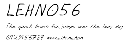 LEHN056.ttf字體轉換器圖片