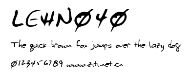 LEHN040.ttf字體轉換器圖片