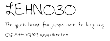 LEHN030.ttf字體轉換器圖片