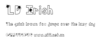 LD Irish.ttf字體轉換器圖片