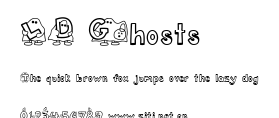 LD Ghosts.ttf字體轉換器圖片