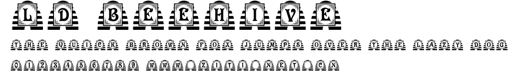LD Beehive.ttf字體轉換器圖片