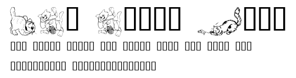 LCR Cat's Meow.ttf字體轉換器圖片
