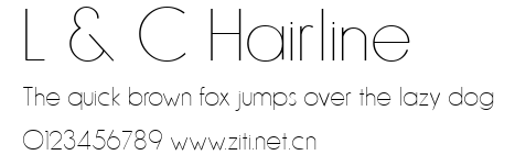 L & C Hairline.ttf字體轉換器圖片