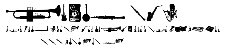music tfb.ttf字體轉換器圖片