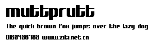 muttprutt.ttf字體轉換器圖片