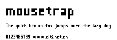 mousetrap.ttf字體轉換器圖片