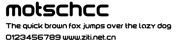 motschcc.ttf字體轉換器圖片
