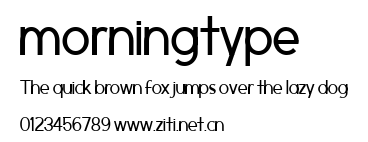 morningtype.ttf字體轉換器圖片