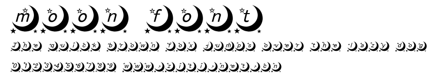 moon font.ttf字體轉換器圖片