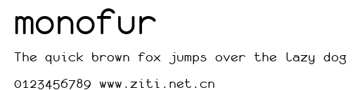 monofur.ttf字體轉換器圖片