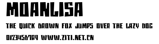 moanLisa.ttf字體轉換器圖片