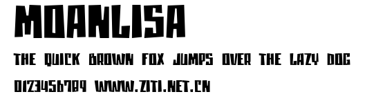 moanLisa.ttf字體轉換器圖片