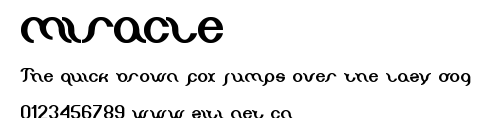 miracle.ttf字體轉換器圖片