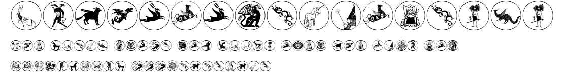 MythologicalDisks.ttf字體轉換器圖片