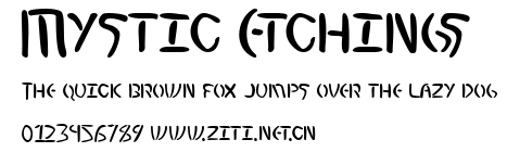 Mystic Etchings.ttf字體轉換器圖片