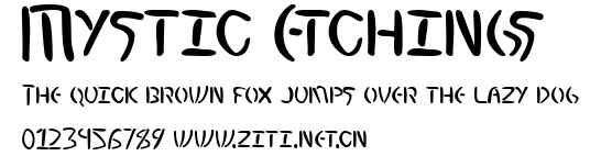 Mystic Etchings.ttf字體轉換器圖片
