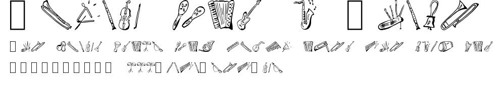 Music for a While.ttf字體轉換器圖片