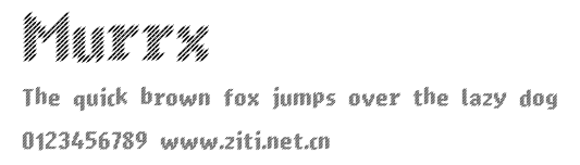 Murrx.ttf字體轉換器圖片