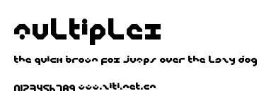 Multiplex.ttf字體轉換器圖片