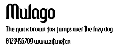 Mulago.otf字體轉換器圖片
